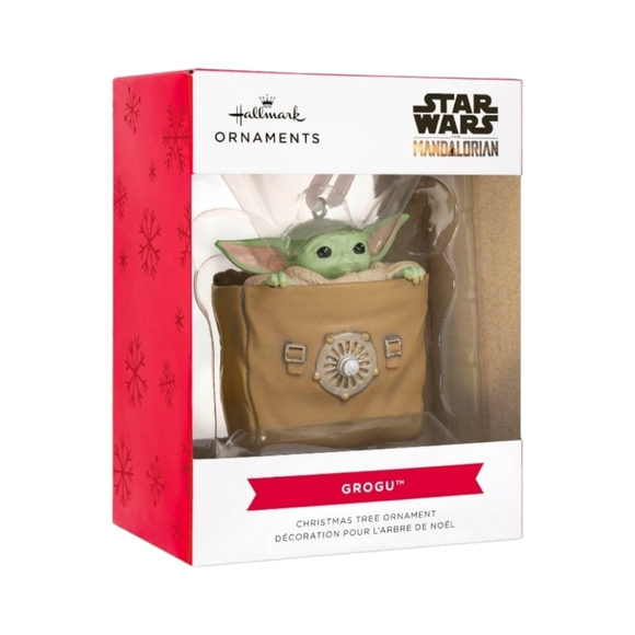 Star Wars: The Mandalorian Grogu in Bag Christmas Ornament - Picture 2 of 5
